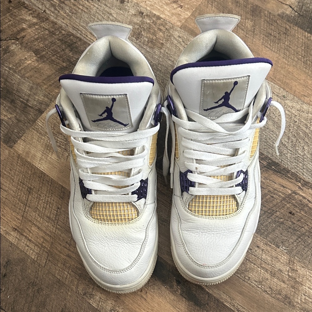Jordan 4’s purple metallic